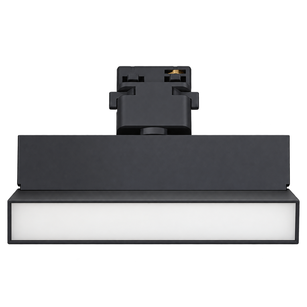 Home Light Black Matte Finish Movable Track Spotlight