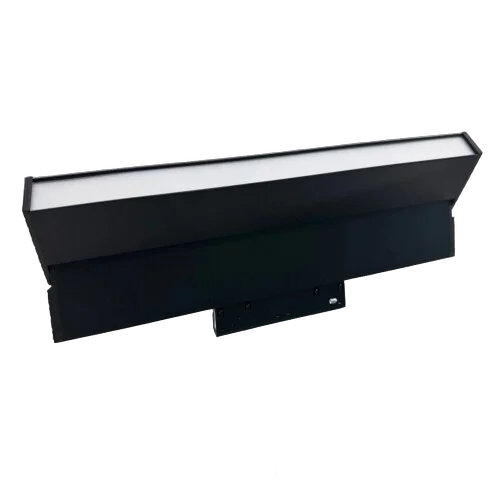 Home Light magnetic movable frosted opal profile light, 18W, black frame, 3-step dimming/lighting, 33 cm, black body.