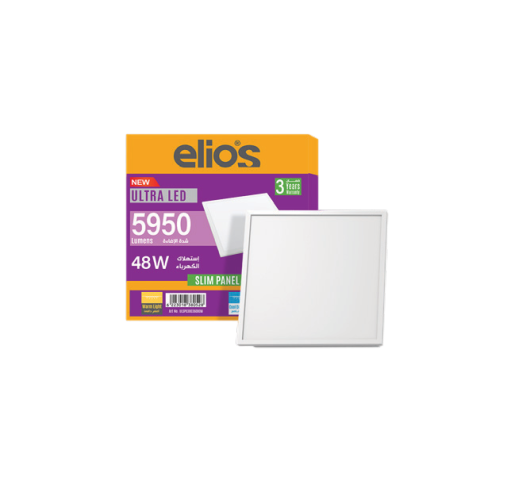 Ultra Helios 48W Slim Recessed LED Panel Light (60x60 cm).