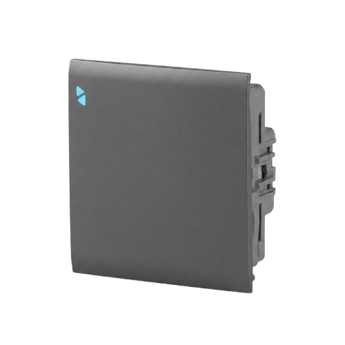 Single switch socket 16 amps Business Gray 72 mm Evo Piano.