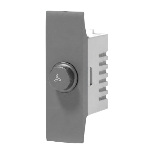 Dimmer switch bit, volume fan, 24 mm, business gray, EVO, piano.