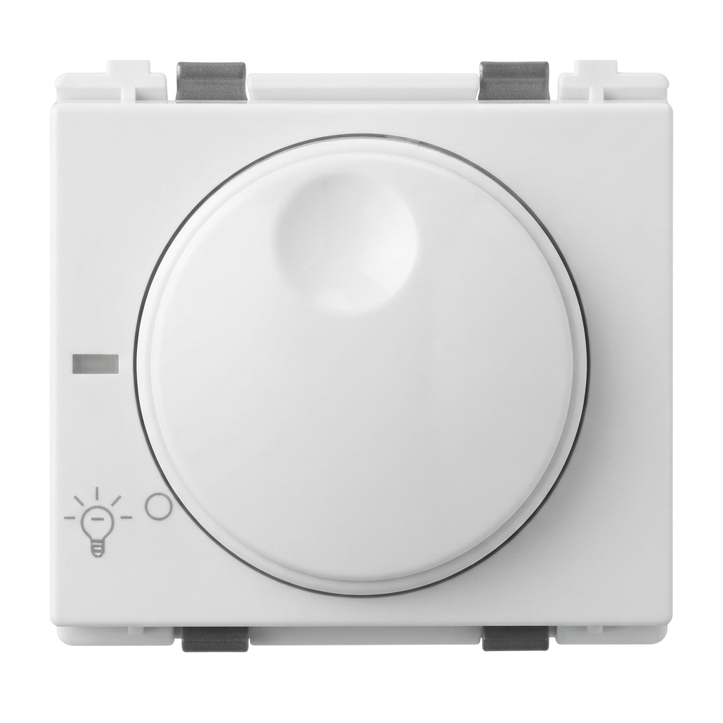 Vilar 1000W Rotary Dimmer Switch Module (White) – 1-Year Warranty – Code V99.