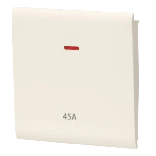 45 Amp 72 mm Single Air Conditioning Switch Socket Romantic Vanilla Evo Piano.