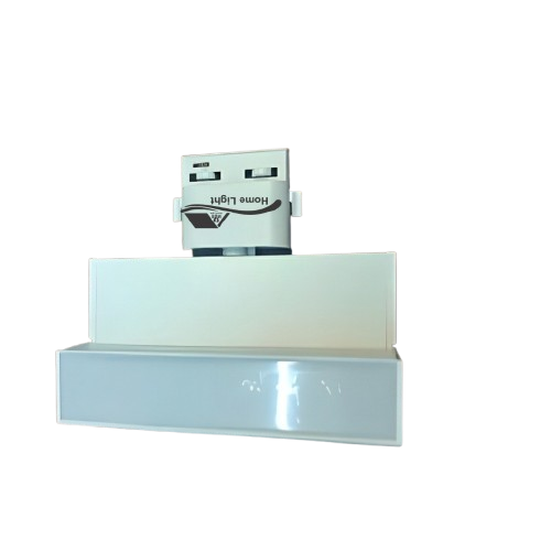 Magnetic Spotlight, Movable Frosted Opal Profile, 30W, White Body, Warm Light, 50cm, 2-Year Warranty, Home Light.